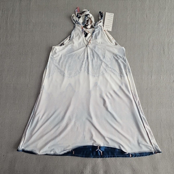 Leo Rosi Women's Sleeveless Boho Halter Dress Size M NWT Y2K Gypsy Bohemian - Picture 5 of 12